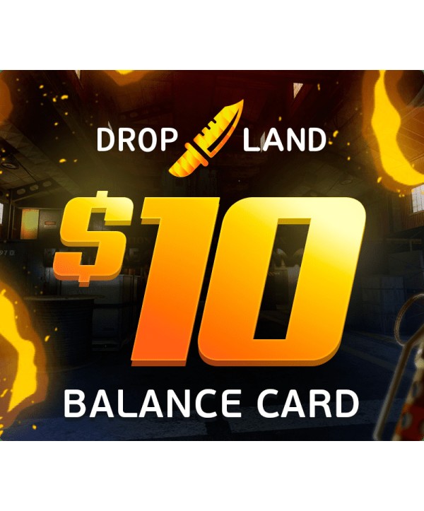 Dropland.net 10 USD Wallet Card Key GLOBAL